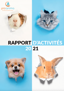 Couverture du rapport d'activités de 2022